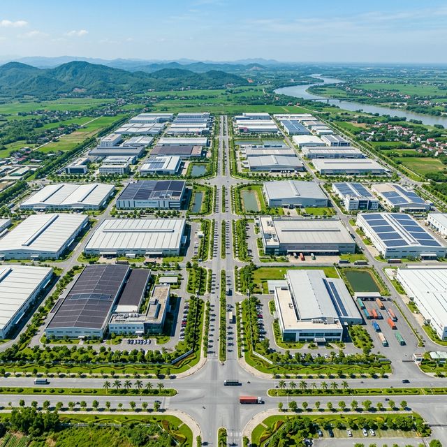 khu công nghiệp miền Bắc - khu vực phục vụ sửa chữa hệ thống lạnh công nghiệp