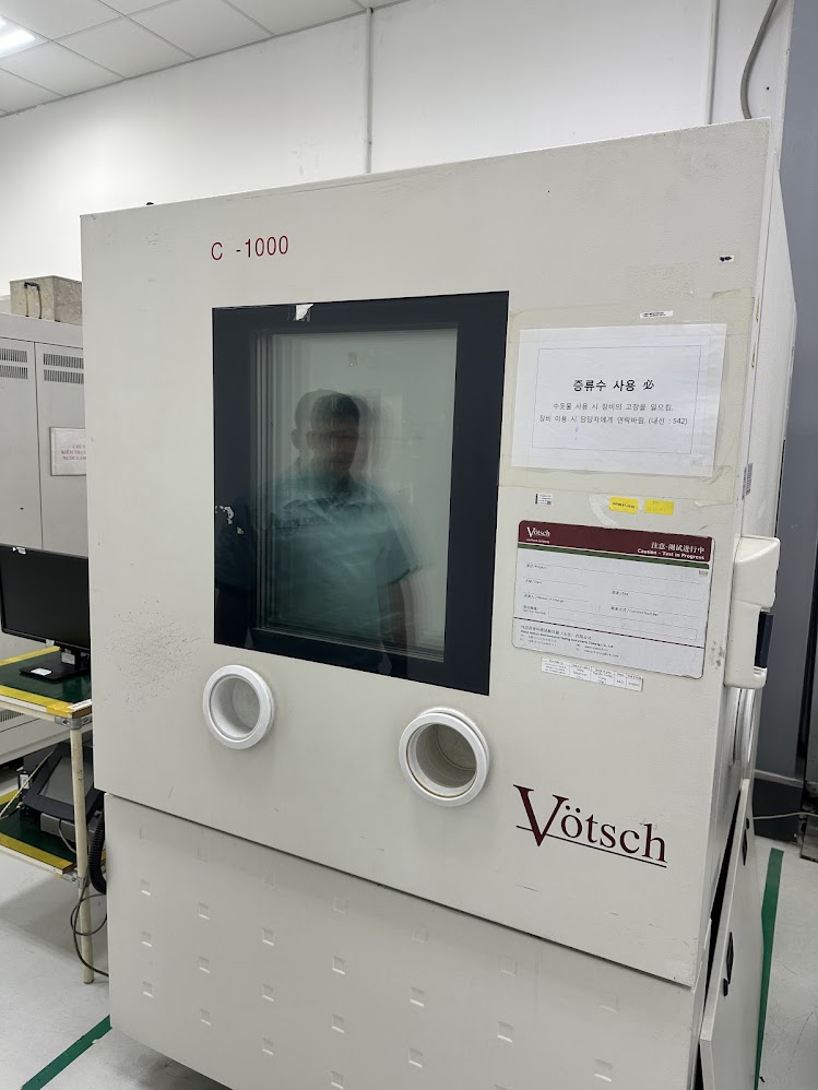 Sửa chữa chamber Vötsch – buồng thử nghiệm môi trường tại nhà máy