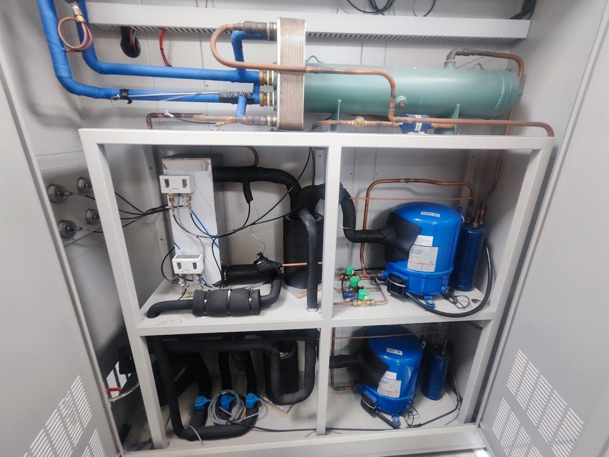Bộ trao đổi nhiệt cascade và máy nén trong tủ sốc nhiệt – sửa tủ sốc nhiệt cascade
