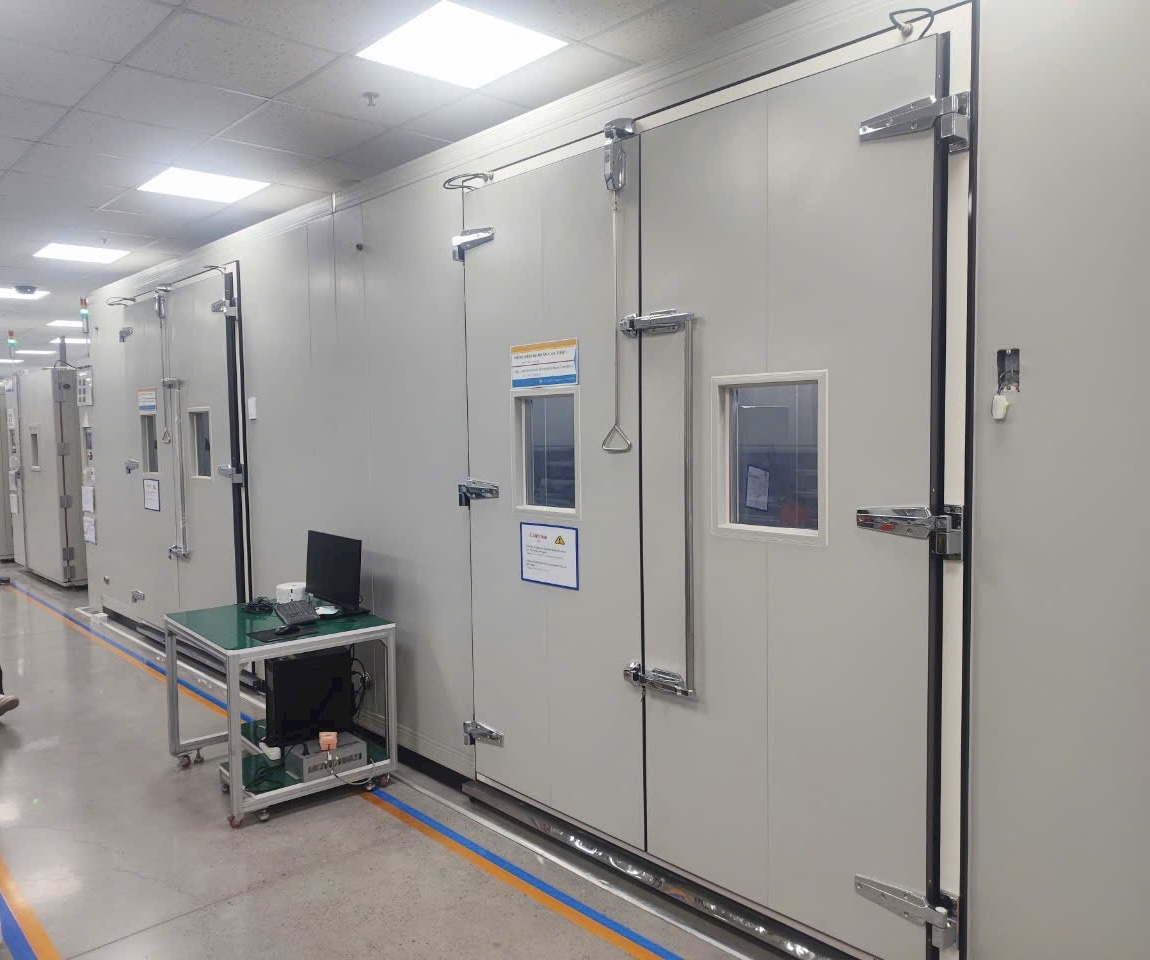 Buồng thử nghiệm walk-in tại nhà máy do Điện Lạnh Hà Nội 247 bảo trì